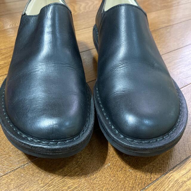 tsumori chisato walk レザー　スリッポン　革靴　ブラック