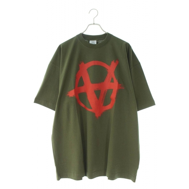 ヴェトモン ダブルアナーキープリントTシャツ Sの通販 by RINKAN