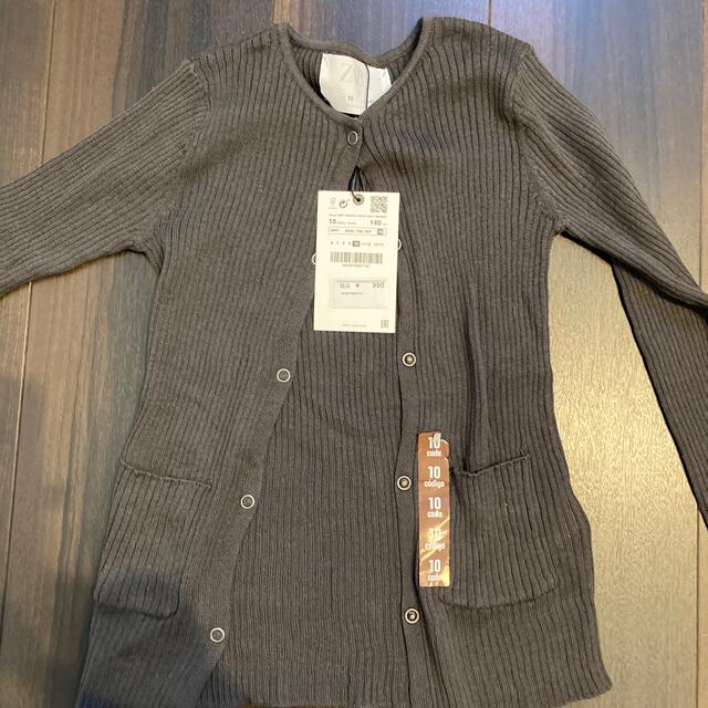 ZARA(ザラ)のお値下げ‼️新品タグ付ZARA カーディガン キッズ/ベビー/マタニティのキッズ服女の子用(90cm~)(カーディガン)の商品写真