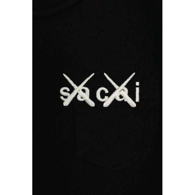 sacai - サカイ ×カウズ/KAWS ロゴ刺繍ポケットTシャツ 4の通販 by