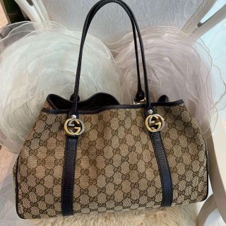 グッチ(Gucci)のGUCCI グッチ トートバッグ GG キャンバス インターロッキングG金具(トートバッグ)