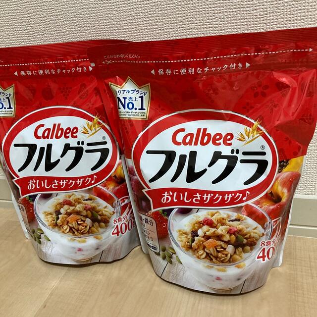 カルビー(カルビー)の【未開封品】フルグラ 400g 2袋 食品/飲料/酒の加工食品(その他)の商品写真