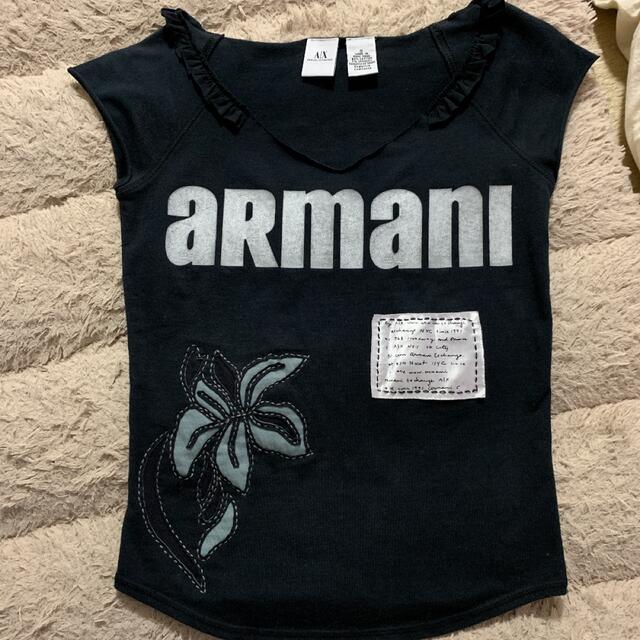 ARMANI EXCHANGE(アルマーニエクスチェンジ)のARMANI Ａ/Ｘ フレンチスリープカットソー（Ｓ） レディースのトップス(カットソー(半袖/袖なし))の商品写真