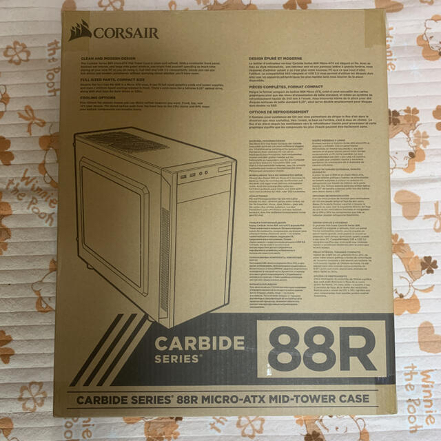 週末値下げ CORSAIR「Carbide 88R」パソコンケース スマホ/家電/カメラのPC/タブレット(PCパーツ)の商品写真