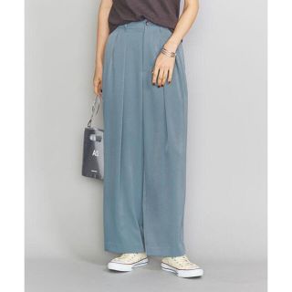 ビューティアンドユースユナイテッドアローズ(BEAUTY&YOUTH UNITED ARROWS)の【なこ様専用】BY ポリエステル2タックワイドパンツ(カジュアルパンツ)