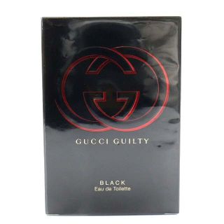 グッチ(Gucci)のグッチ ギルティブラック オードトワレ 香水 スプレー 75ml 黒 赤(香水(女性用))