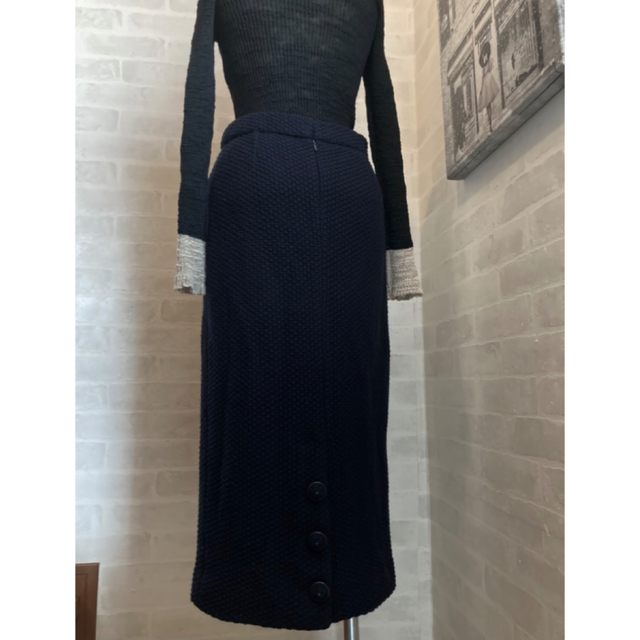 シャネル❤ペンシルスカート 濃紺 38 www.euroclass.com.au