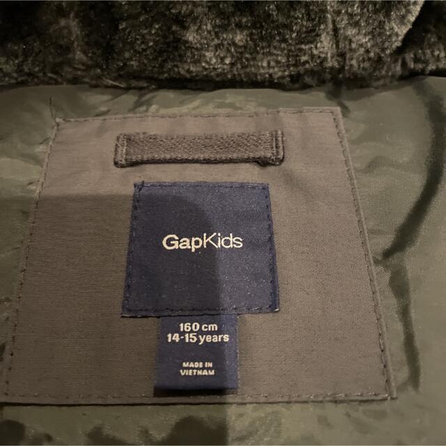 GAP Kids(ギャップキッズ)のGAP ダウンジャケット　160 キッズ/ベビー/マタニティのキッズ服男の子用(90cm~)(コート)の商品写真