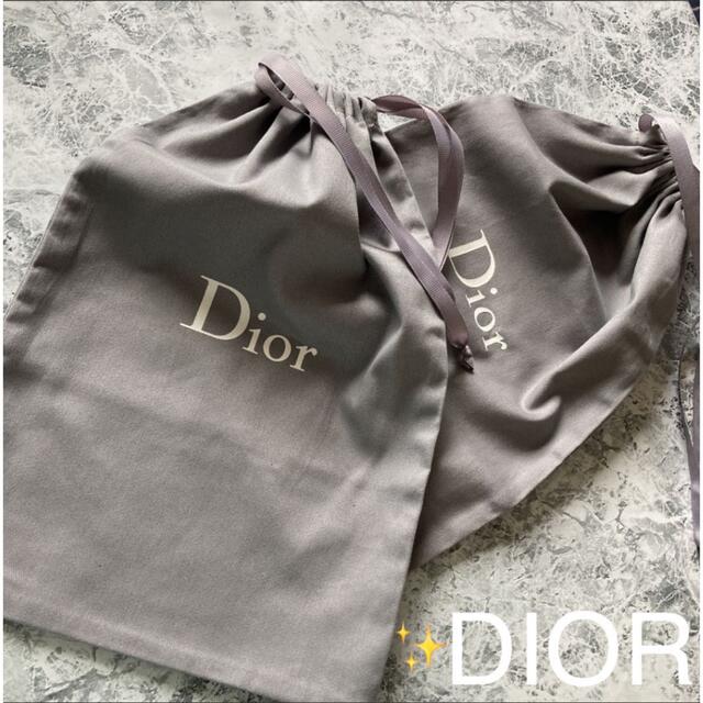 Christian Dior(クリスチャンディオール)のディオール　プラダ❤️保存袋　４枚セット　まとめ　DIOR PRADA バック　 レディースのバッグ(その他)の商品写真