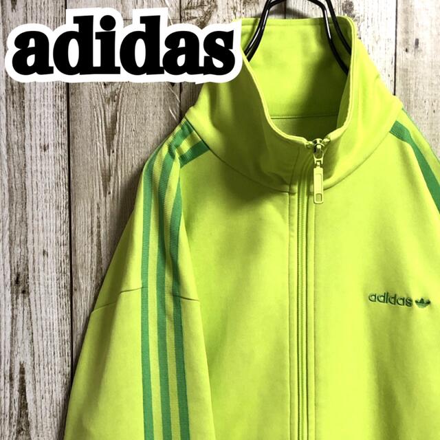 ✨激レア✨adidas originals✨トラックジャケット 緑 ワンポイント