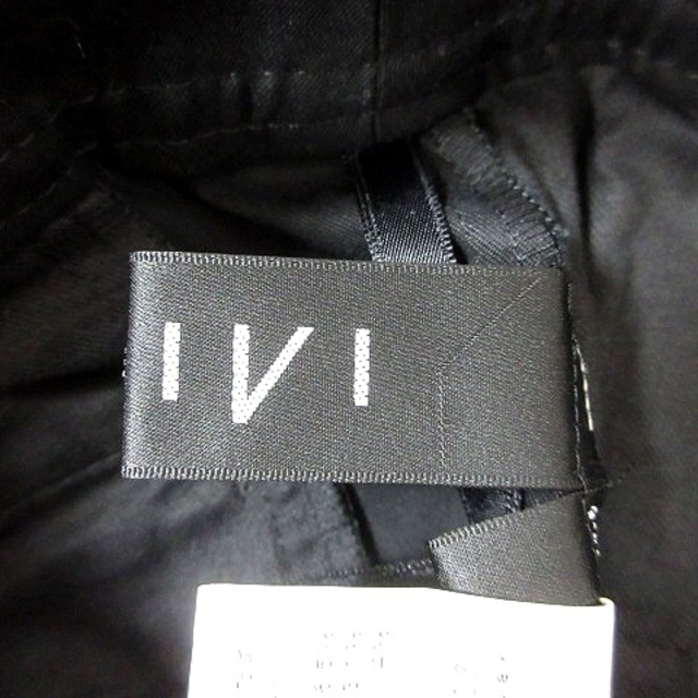 INDIVI(インディヴィ)のインディヴィ INDIVI テーパードパンツ 36 黒 ブラック /MN レディースのパンツ(その他)の商品写真