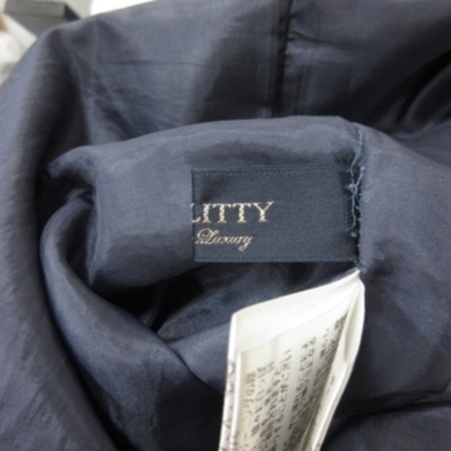 JUSGLITTY(ジャスグリッティー)のジャスグリッティー タイトスカート ミモレ ロング 1 紺 ネイビー /YI レディースのスカート(ロングスカート)の商品写真