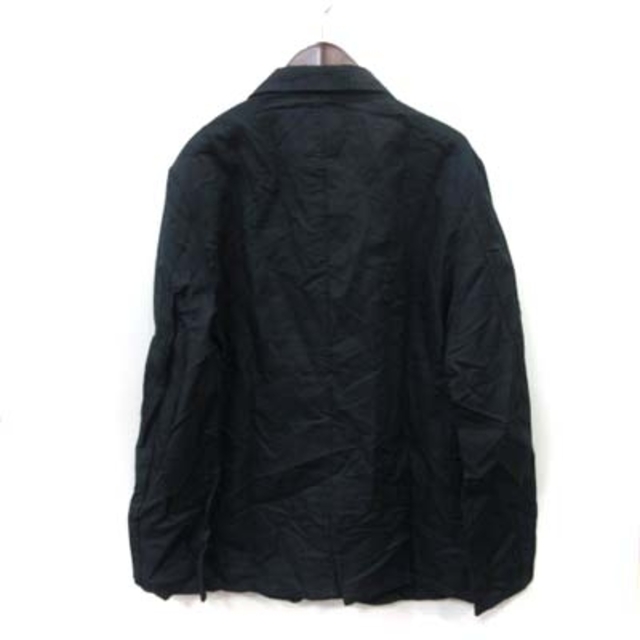 AZUL by moussy(アズールバイマウジー)のアズールバイマウジー テーラードジャケット シングル 麻混 リネン混 S 紺  メンズのジャケット/アウター(テーラードジャケット)の商品写真