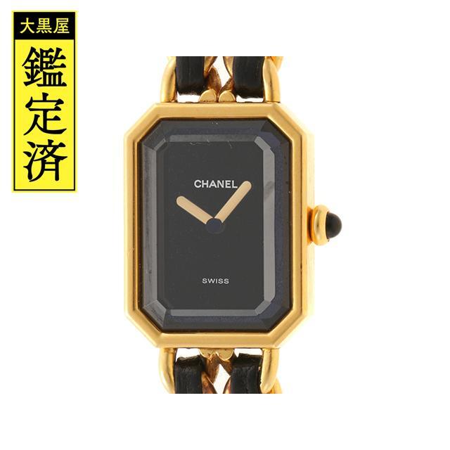 CHANEL プルミエールM H0001 GP クォーツ 【437】 腕時計