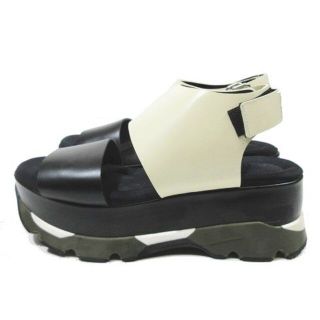 マルニ(Marni)の17SS マルニ MARNI カラーブロック モダン スポーツサンダル 厚底 (サンダル)