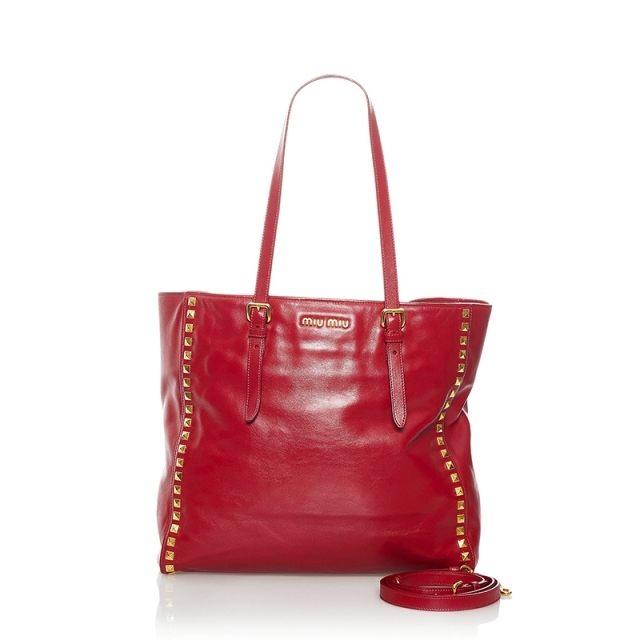 MIUMIU スタッズ付き 2wayバック royalpriesthooduk.org