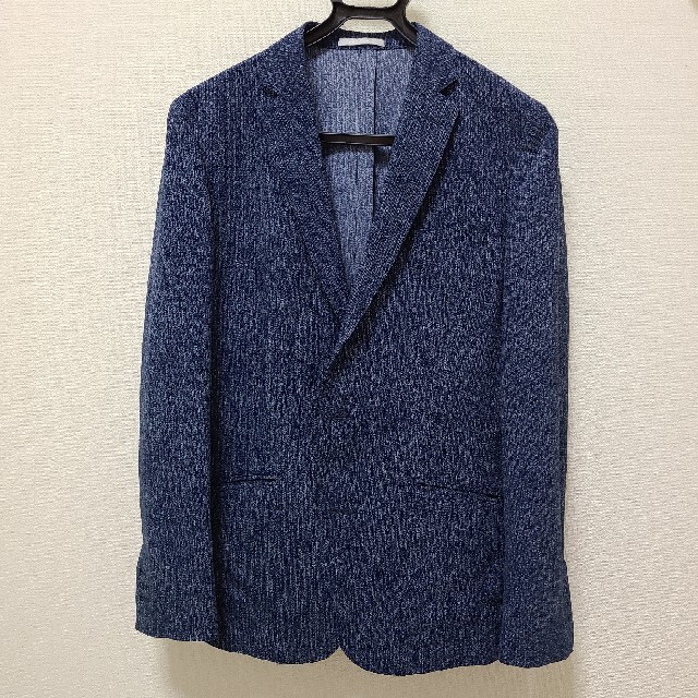 HIGH STREET(ハイストリート)の(AKfactory様専用)HIGH STREET　ジャケット　青 メンズのジャケット/アウター(テーラードジャケット)の商品写真