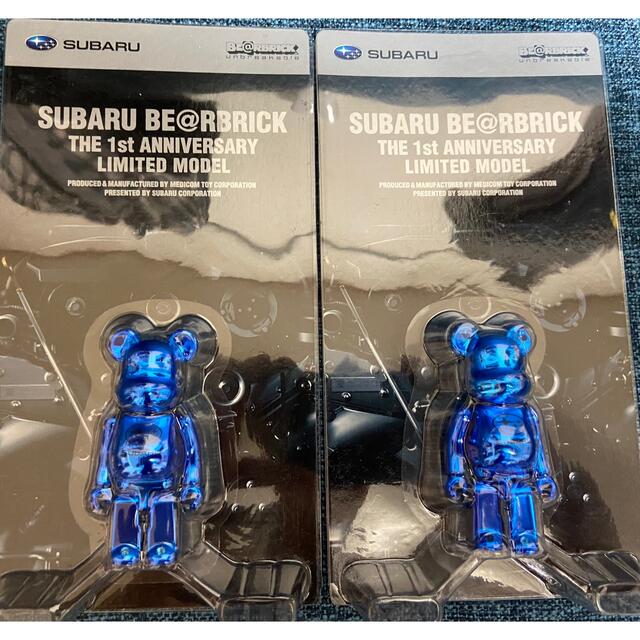 国内外の人気 【限定品】SUBARU ベアブリック 1st BE@RBRICK