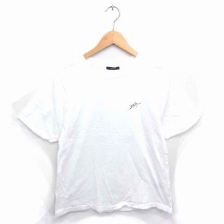 ムルーア(MURUA)のムルーア Tシャツ カットソー 丸首 花柄プリント 半袖 F ホワイト 白(Tシャツ(半袖/袖なし))