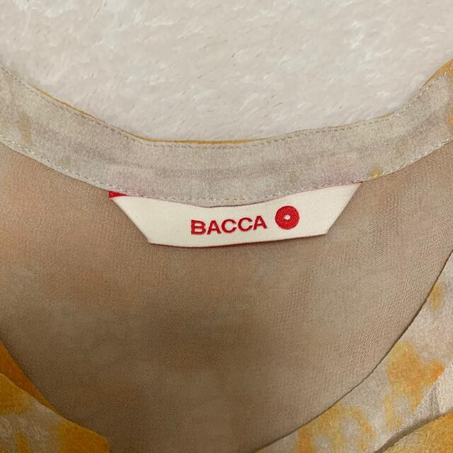 Edition(エディション)の美品　BACCA ブラウス　38サイズ レディースのトップス(シャツ/ブラウス(半袖/袖なし))の商品写真