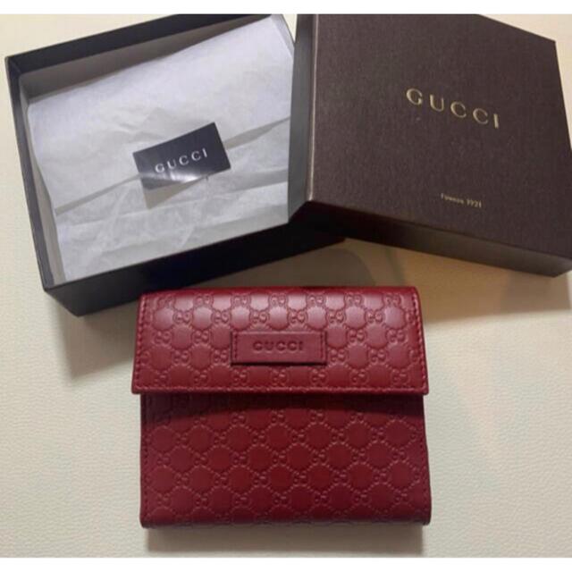週末値下げ❗️Gucci グッチ 財布 二つ折り マイクロGucci 人気を誇る