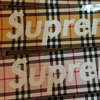 シュプリーム(Supreme)のSupreme BURBERRY Box Logo Sticker Set(その他)