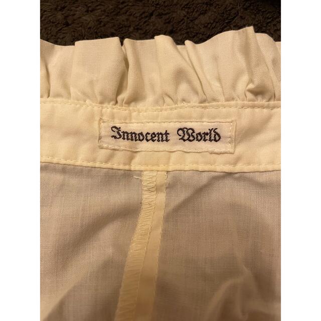 Innocent World(イノセントワールド)のinnocent world イノセントワールド ブラウス ロリータ/ゴスロリ レディースのトップス(シャツ/ブラウス(半袖/袖なし))の商品写真