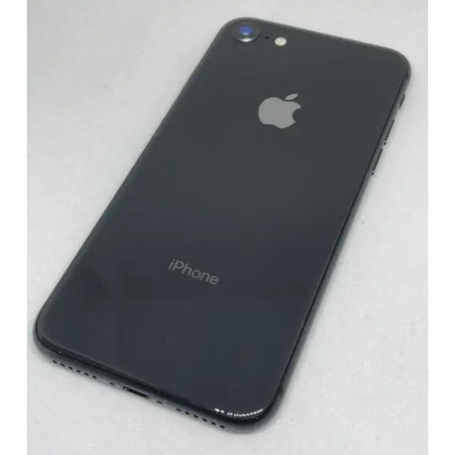 スペースグレイ】iPhone 8 SIMフリー 64GB - スマートフォン本体