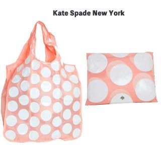 ケイトスペードニューヨーク(kate spade new york)の新品(Kate spade) PeachJunbo Dotエコバック(エコバッグ)