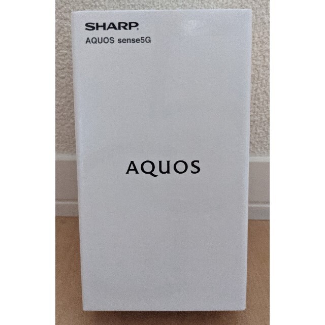 AQUOS sense5G シルバー 64 GB SIMフリー SH-M17