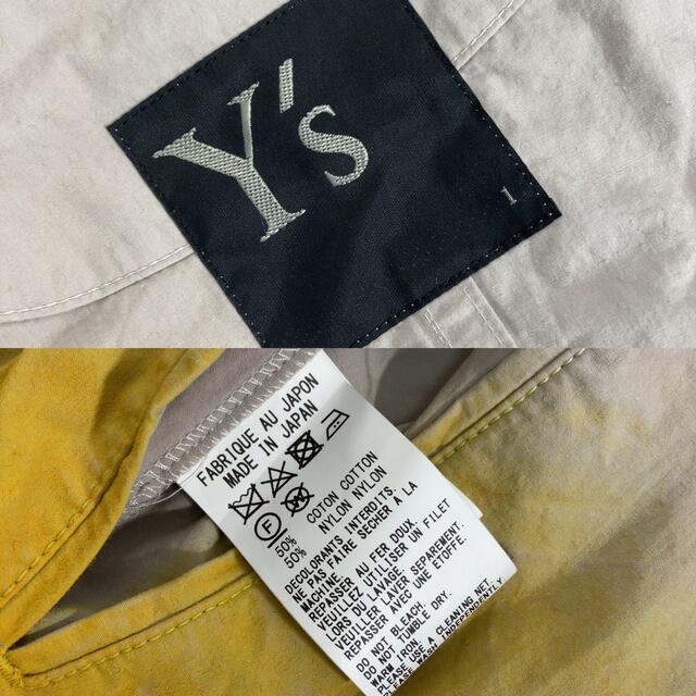 Y's(ワイズ)のY's ワイズ 20RESORT 顔料染 フーデットコート レディースのジャケット/アウター(その他)の商品写真