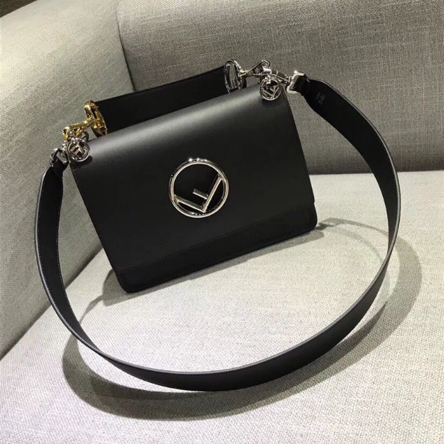 FENDI フェンディ ブラック キャナイエフ 2way ショルダーバッグ www