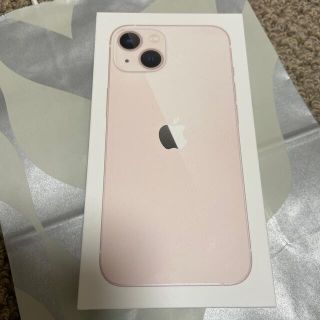 アイフォーン(iPhone)のApple 新品　未使用　iPhone13 128GB ピンク　simフリー　(スマートフォン本体)