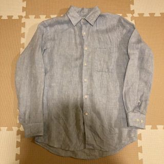 ユニクロ(UNIQLO)のUNIQLO ユニクロ　プレミアムリネンシャツ　M(シャツ)