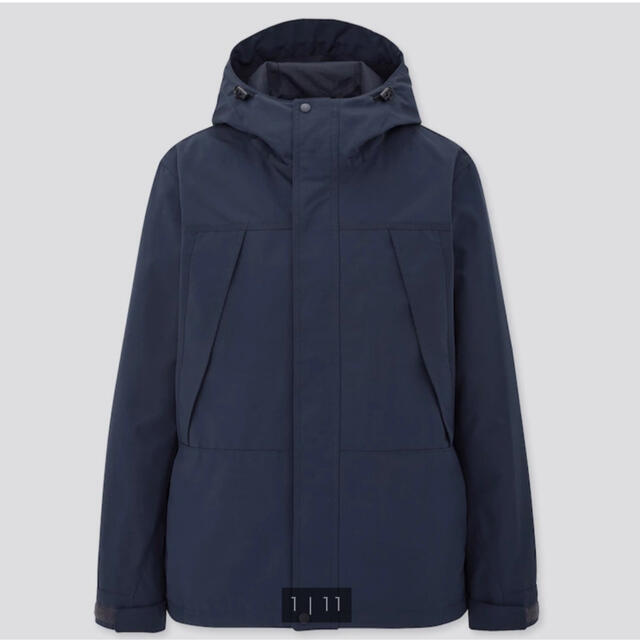 UNIQLO(ユニクロ)のユニクロ マウンテンパーカー 69NAVY XLサイズ メンズのジャケット/アウター(マウンテンパーカー)の商品写真