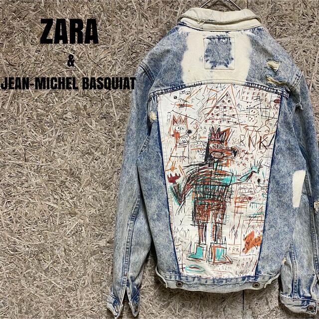 【激レア】ZARA×JEAN-MICHEL BASQUIAT デニムジャケット | フリマアプリ ラクマ
