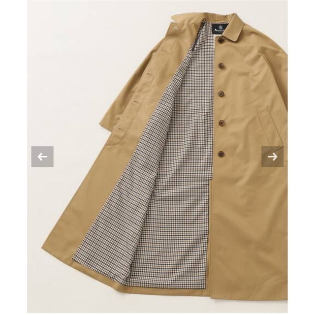 JOURNAL STANDARD(ジャーナルスタンダード)の【Aquascutum/アクアスキュータム】LESSAGE別注ステンカラーコート レディースのジャケット/アウター(トレンチコート)の商品写真