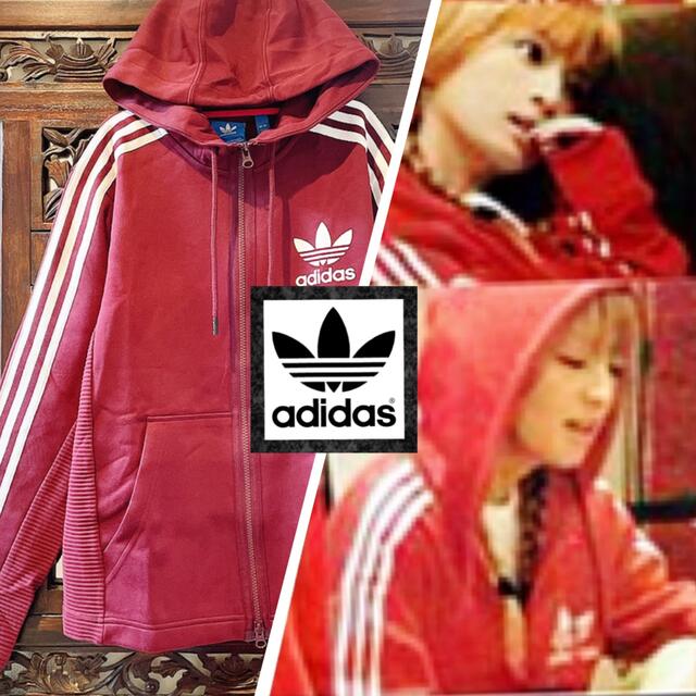 adidas - アディダス オリジナルス ヴィンテージ ボルドー adidas - アディダス オリジナルス ヴィンテージ ボルドー