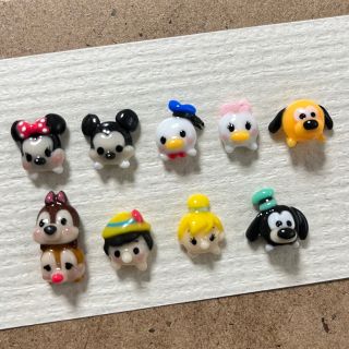 ディズニー(Disney)の3dネイルパーツ　【ツムツム　ミッキー &フレンズ　ディズニー　痛ネイルパーツ】(デコパーツ)