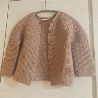 ザラキッズ(ZARA KIDS)のZARA  カーディガン ニット 98cm  2WAY 2〜3歳用(カーディガン)