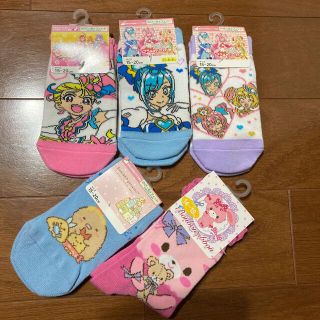 サンエックス(サンエックス)のプリキュア　すみっコ　ボンボンリボン　靴下　5足(靴下/タイツ)