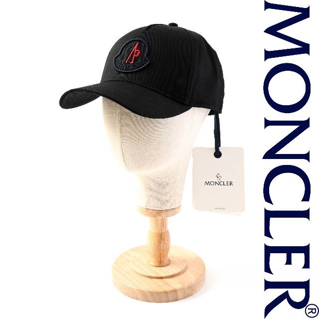 MONCLER(モンクレール)の新品 2022SS MONCLER ベースボールキャップ BLK メンズの帽子(キャップ)の商品写真