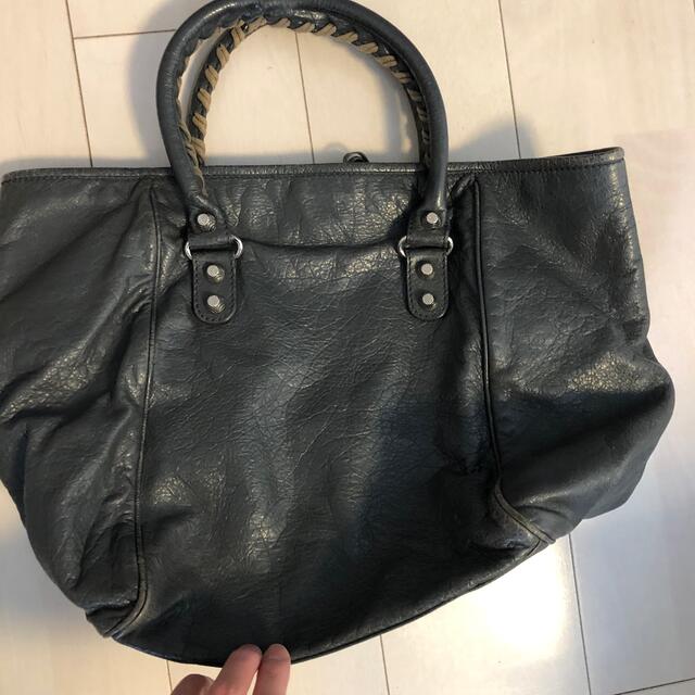 本物美品★バレンシアガ ジャイアントサンデー グレー×シルバー