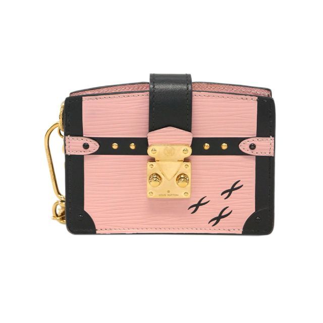 【オープニング大セール】 コインケース 美品★ルイヴィトン - VUITTON LOUIS エピ ピンクxブラックT-J4859 トランク 財布 【オープニング大セール】 コインケース 美品★ルイヴィトン - VUITTON LOUIS エピ ピンクxブラックT-J4859 トランク 財布
