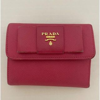 プラダ(PRADA)のPRADA折り財布　正規品(財布)