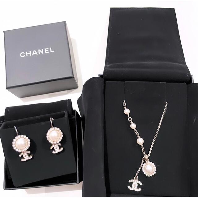 CHANEL  ネックレス　ピアス　アクセサリーアクセサリー