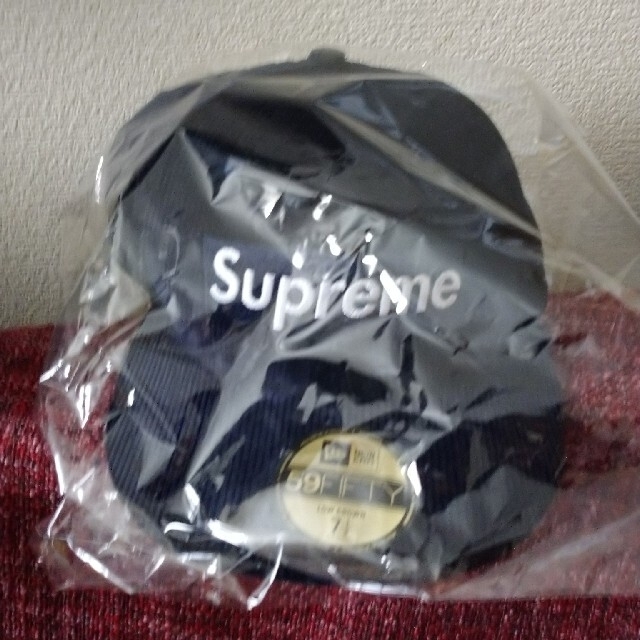 【新品】supreme x NEW ERA Corduroy Box Logo