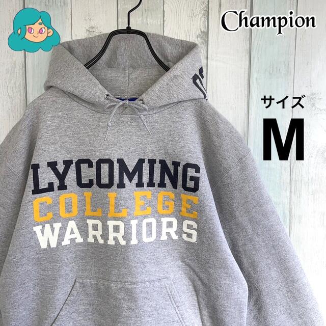 Champion　チャンピオン　パーカー　プルオーバー　カレッジロゴ　M