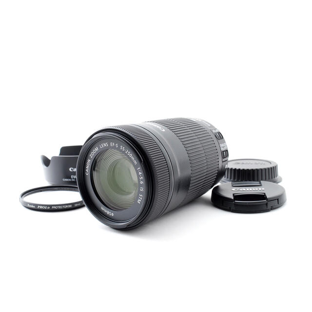 Canon キャノン EF-S 55-250mm F4-5.6 IS STM 感謝の声続々！ 9287円