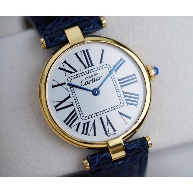 美品 カルティエ マスト ヴァンドーム オパラン ローマン LM 美品 カルティエ マスト ヴァンドーム オパラン ローマン LM